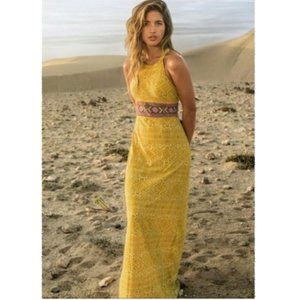 Prana Skye Maxi Dress Marigold sz XL